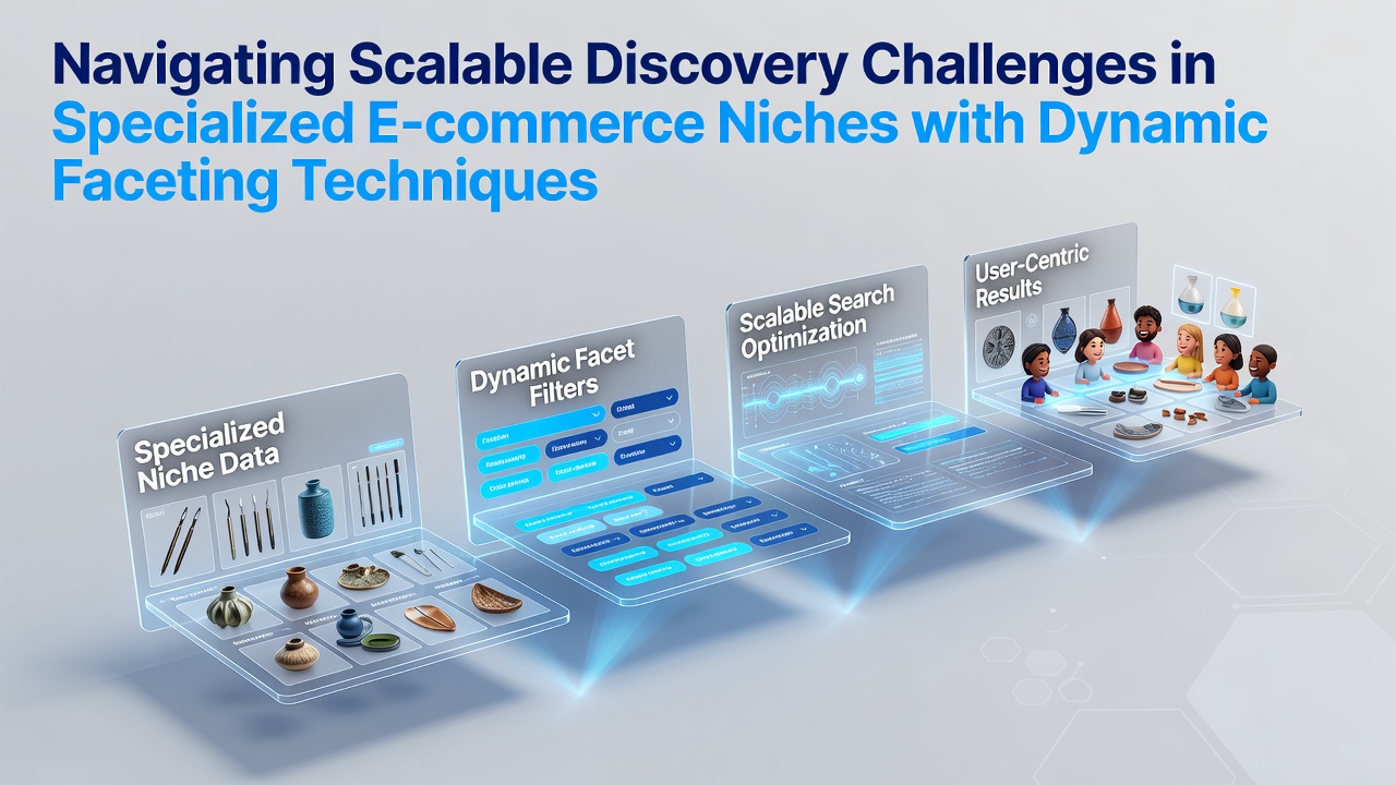 Navigating Scalable Discovery Challenges in Specialized E-commerce Niches with Dynamic Faceting Techniques