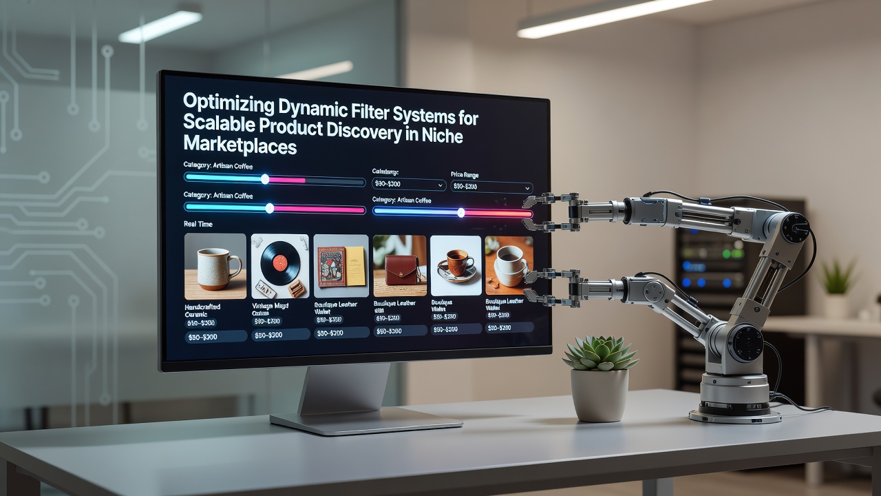 Optimizing Dynamic Filter Systems for Scalable Product Discovery in Niche Marketplaces